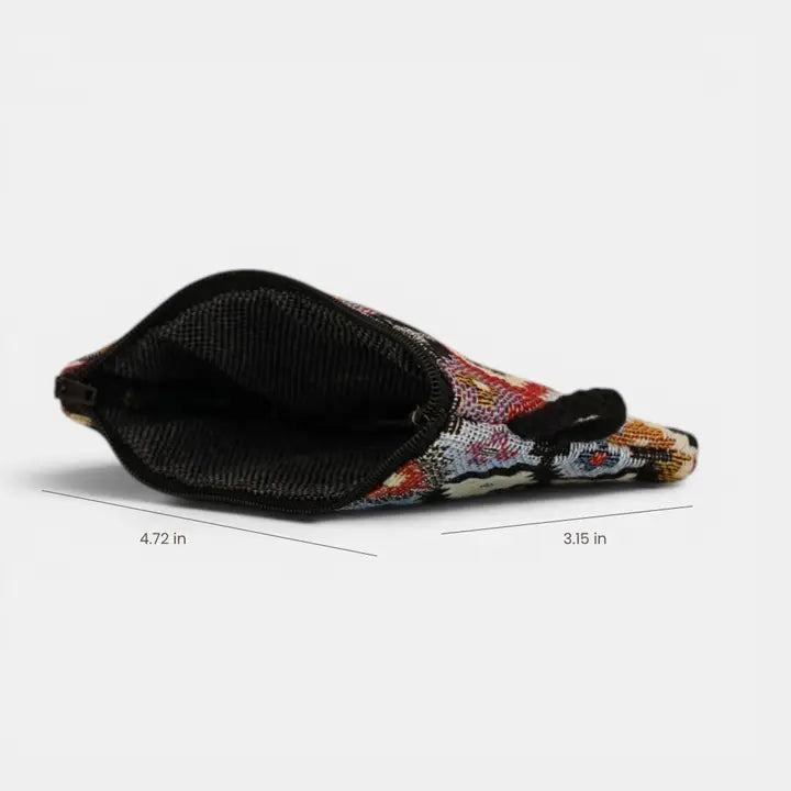 De La Rectangle Coin Purse