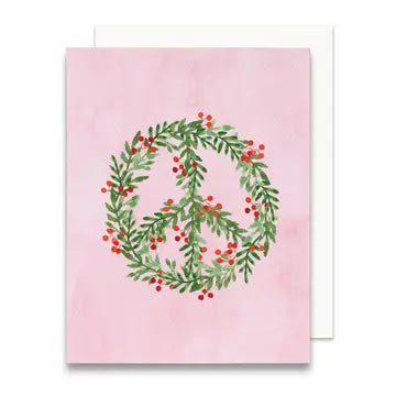 Peace Wreath Card