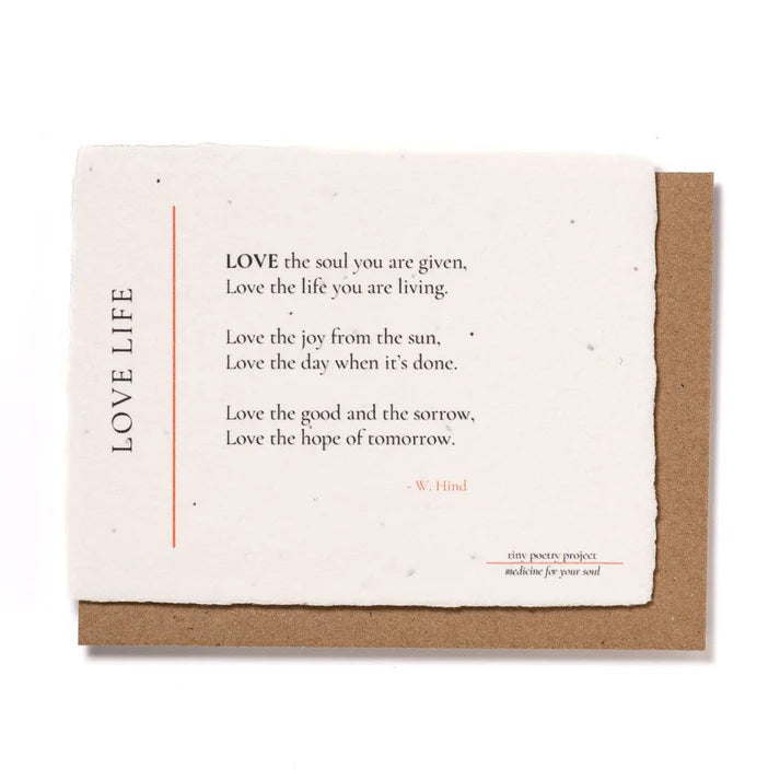 Plantable Wildflower Card