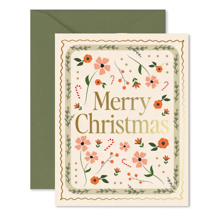 Merry Christmas Mosaic Card