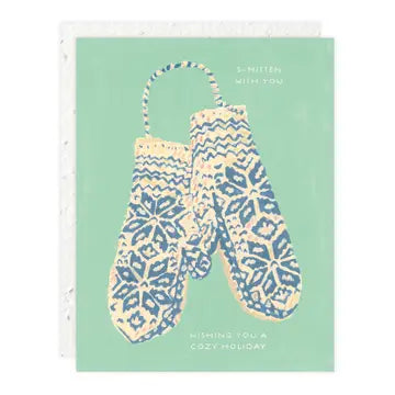 Winter Mittens Card