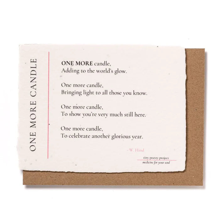 Plantable Wildflower Card