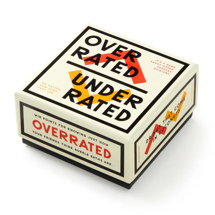 Overrated Underrated Game