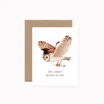 Owl Grad Card