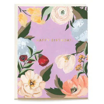 Peony Bday Card