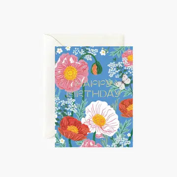 Poppies Bday Card