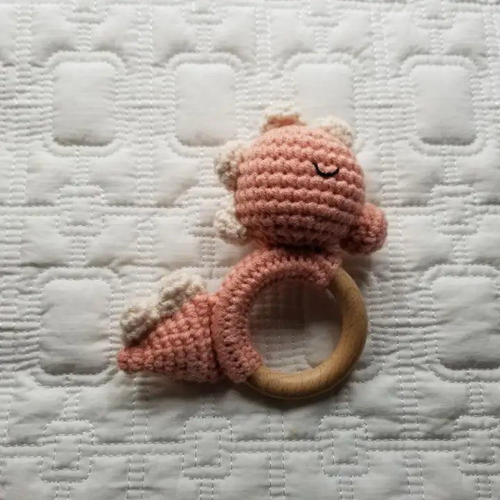 Hand Crochet Rattle Toy