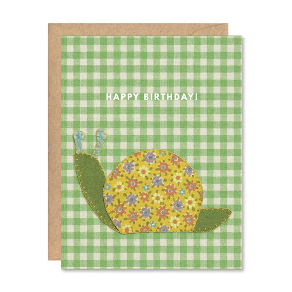 Snail Bday Card