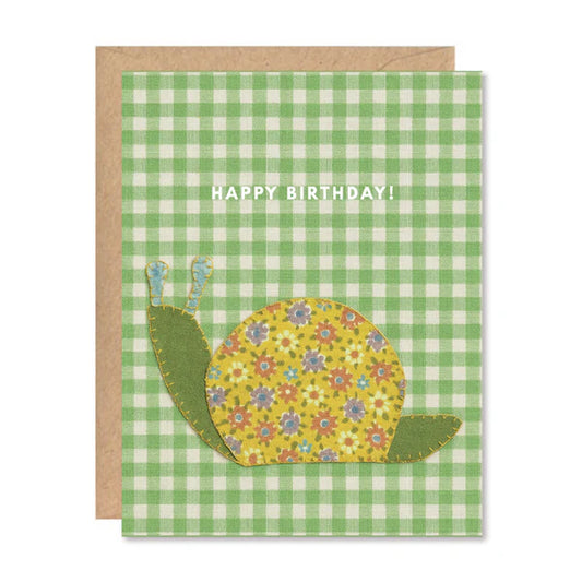 Snail Bday Card