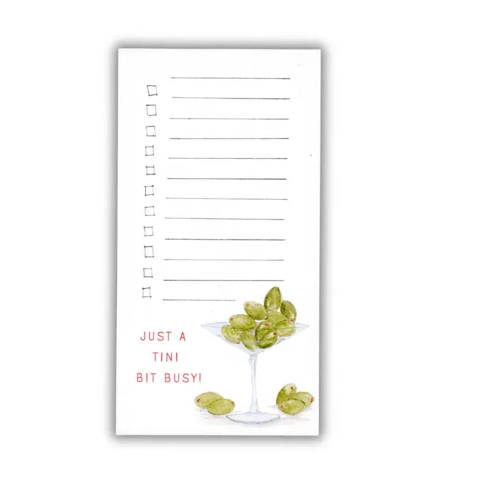 Tini Bit Busy Notepad