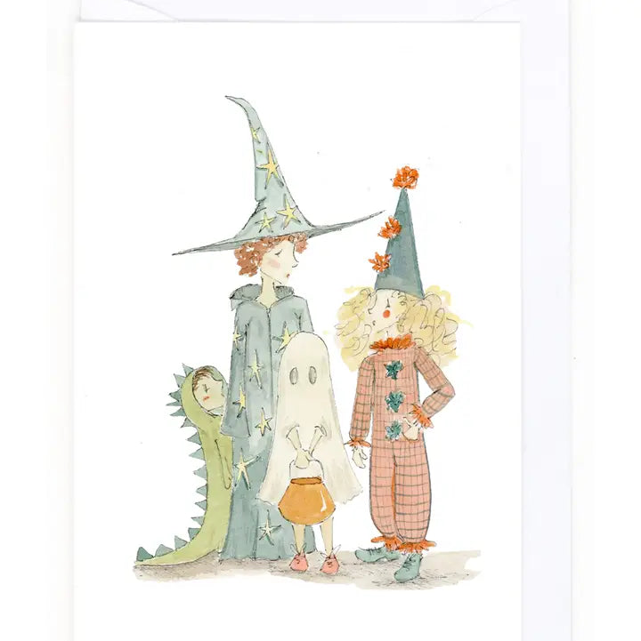Trick or Treaters Card