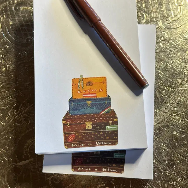 Vintage Trunks Notepad
